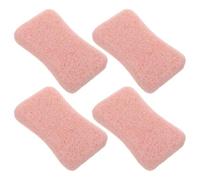 VILLCASE Lot de 4 Accessoires Exfoliants pour Pieds, Pierre et Brosse pour Pédicure, Conçu pour Éliminer Callosités et Favoriser la Circulation Sanguine Couleur Aléatoire