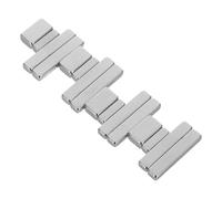 VILLCASE Lot de 4 D'aimants pour Ongles Effet Œil de Chat en Magnétisme Accessoires Manucure en Aimant pour Nail Art Outil Professionnel Argenté pour Créativité et Imagination