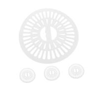 VILLCASE Lot De 4 Essoreuses De Rechange Pour Lave-Linge Et Sèche-Linge Couvercle De Lave-Linge Remplaçable Capuchon De Presse Pour Sèche-Linge Accessoire En Plastique Transparent