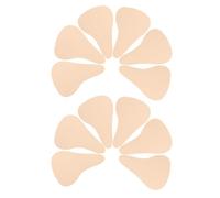 VILLCASE Lot de 6 Paires de Patchs de Protection Solaire UV Ultra-Fins Visage de T Légers et Confortables Adhérence Résistante à la Transpiration pour Golf Randonnée et Sports de Plein