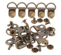 VILLCASE Lot de 60 Crochets Métalliques pour Lacets de Chaussures de Randonnée Boucles en Acier Inoxydable Résistantes à L’Abrasion Fixation Rapide pour Bottes de Sport et Alpinisme