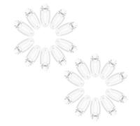 VILLCASE Lot de 60 Petites Pinces Animales Transparentes 4 CM Barrettes Plates Antidérapantes pour Garçon et Filles Épingles à Cheveux Latérales Douces Accessoires Coiffure Bébé et