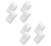 VILLCASE Lot de 8 Cales de Nivellement Transparents en PVC pour Meubles, Résistantes à l'usure, Taille Grosse et Petite, Accessoires Multifonctions pour Stabiliser Tables, Armoires et WC