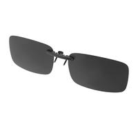 VILLCASE Lunettes de Soleil Polarisées à Clip sans Monture Design Clip-on en Résine et Silicone, Réduisent L'éblouissement pour Activités de Plein Air et Pêche