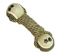 VILLCASE Mâcher pour Chien en Corde de Coton Naturel, de Dentition pour Animaux, pour Nettoyer Les Dents et Renforcer Les Mâchoires