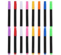 VILLCASE Marqueurs à Craie Liquide Fluorescents 16pcs pour Tableau LED et Surfaces Acryliques, Écriture Lisse Pointe Fine, pour Dessins D'garçon et Filles et Menus de Couleur Aléatoire