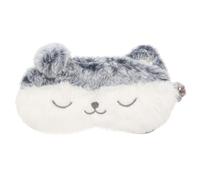 VILLCASE Masque de Sommeil en Peluche Mignon pour Filles et Femmes Adultes, Cache-yeux Lavable pour Voyage et Train, Améliore la Qualité du Sommeil Design Animal