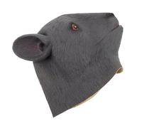 VILLCASE Masque de Souris Intégral en Latex Réaliste Taille Unique pour Adultes Accessoire de Déguisement Animalier Léger et Confortable pour Cosplay Bal Masqué et Fête à Thème