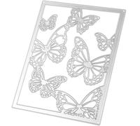 VILLCASE Matrice de Découpe Outil Robuste Papillons en Acier au Carbone pour Garçon et Filles pour Scrapbooking DIY et Créations Artistiques Délicates