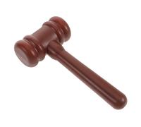 VILLCASE Mini Marteau Plastique Juge Garçon Fille Accessoire Déguisement Garçon Fille Éducatif Rôle Tribunal Mallette Costume Halloween Mallet Apprentissage