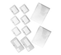 VILLCASE Modèles de Guide D’Adressage D’Enveloppes en PP, Gabarits de Scrapbooking Règle, Pochoir pour Écriture Précise, 1 Set