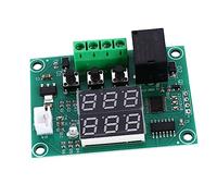 VILLCASE Module Thermostat Numérique Dc 12 V avec Double Affichage, Contrôle Précis Température à 0,1°c, Carte de Régulation Thermostatique Électronique pour Usage Industriel