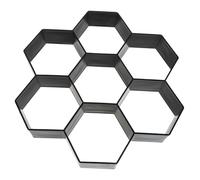 VILLCASE Moule Pavage Béton Plastique Réutilisable DIY pour Allée Jardin Terrasse Moule de Dalles pour Chemin et Bordure Facile à Utiliser avec Ciment et Mortier Décoration Extérieure
