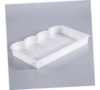 VILLCASE Moule Plastique pour Clôture Ciment Outil de Jardin pour Bordure de Pelouse Facile à Démouler Surface pour Béton et Ciment
