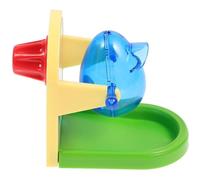 VILLCASE Nourriture Développement en Oiseaux de L'entraînement pour Distributeur et Léger Métal Plastique, Jouet Éducatif Simple de L'intelligence Couleur Aléatoire Perroquet