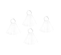 VILLCASE Nuancier Ongles en Plastique Accessoire Léger et Sûr 150 Pièces Forme Éventail pour Manucure Professionnelle et Personnelle pour Nail Art Pratique