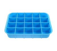 VILLCASE Organisateur de Médicaments pour Hôpital en Plastique Bleu Compartiments Divisés et Bords Relevés pour Distribution et Prévention des Déversements en Milieu Hospitalier