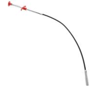 VILLCASE Outil de Débouchage Flexible 60 CM en Acier Inoxydable et Polypropylène Pince de Préhension Manuelle pour Canalisations Cuisine et Salle de Bain Furet de Plomberie pour Évier