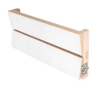 VILLCASE Outil D'écartement des Ailes de Papillon Léger en Écume Blanc, Plateau de Spécimens Portable pour Éducation des Élèves en Sciences Naturelles