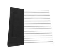 VILLCASE Outil Peinture à Effet Texture Acier Inoxydable Peigne Scarificateur pour Enduit et Plâtre Brosse à Peindre à Motifs Uniformes pour Décoration Murale Intérieure