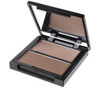 VILLCASE Palette Cosmétique Poudre à Ombrer Compacte Bicolore Illuminatrice Visage Usage Professionnel Mariage Fête