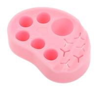 VILLCASE Palette de Manucure en Silicone Multifonction pour Nail Art et Maquillage, Outil Précis et Solide pour Techniciens Ongulaires et Artistes Maquilleurs