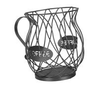 VILLCASE Panier à Fruits Métal Design Scandinave Corbeille Multifonction pour Fruits Snacks et Légumes Compact et Robuste Rangement Élégant pour Cuisine et Buffet