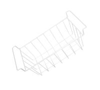 VILLCASE Panier de Rangement Métallique Renforcé pour Congélateur Coffre Antidérapant avec Poignée Organiseur de Freezer Multi-niveaux pour Aliments et Snacks Capacité