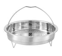 VILLCASE Panier Vapeur Robustesse en Acier Inoxydable avec Support et Facile à Nettoyer pour Cuisson Vapeur à Domicile Restaurant pour Patates Douces et Fruits de Mer