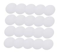 VILLCASE Papier à Dessin Professionnel Blanc Rond 50 Pcs pour Cartes Créatives et Bricolage Garçon et Filles, Papier Cartonné pour Scrapbooking et Œuvres D'art