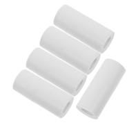 VILLCASE Papier Autocollant Thermique pour Mini-imprimante 57x25 Mm 5 Rouleaux D’étiquettes Adhésives Thermiques Blanches Compatibles Impression de Notes et Mémos