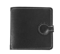 VILLCASE Paquet à Médiators de Guitare et Ukulélé, Pochette PU Noire | Format Portefeuille, Léger et Facile à Transporter, Protège les Pièces les Rayures, Noir