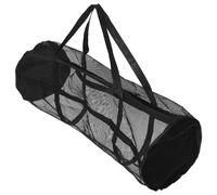 VILLCASE Paquet de Sport Grosse Capacité en Filet PVC 70X27 CM pour Ballons de Basket et Football Paquet de Rangement avec Double Bandoulière pour Salle de Sport Yoga et Fitness