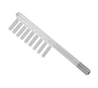 VILLCASE Peigne à Électrodes de Verre pour Soins Capillaires et Visage à | Accessoire de Rechange, Usage Bureau et Maison, Traitements Faciaux et Cuir Chevelu, Format Tube