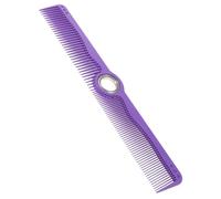 VILLCASE Peigne de Coiffure pour Professionnels avec Arbre Rotatif Flexible et Centre Tournant, Matériau Tpr pour Salon de Coiffure et Coupe de Cheveux, Couleur Pourpre