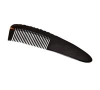 VILLCASE Peigne de Massage en Corne de Bœuf Naturelle Grosse Taille 15-18 CM Peigne à Dents Fines et Larges Brosse à Cheveux Antistatique pour Cuir Chevelu Démêlage Doux pour Cheveux
