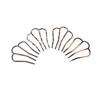 VILLCASE Peignes à Cheveux Accessoires Élégants et Minimalistes de U 4 Dents en Plastique Lot de 4 pour Coiffage Facile Lors de Fêtes et Mariages