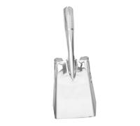 VILLCASE Pelle de Jardin en Acier Inoxydable Multifonction Solide pour Jardinage Extérieur, Outil Compact pour Terrassement et Plantation, Lame Polie Résistante sans Style Aléatoire