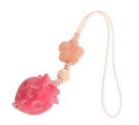 VILLCASE Pendentif De Téléphone Forme De Fraise Charm Pour Sacs Et Clés Accessoire Décoratif Pour Femme Et Fille