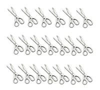 VILLCASE Pendentif En Alliage Ciseaux De Coiffeur Vintage 20 Pcs Argenté Antique Breloques Soi-même Accessoires Créatifs Pour Bijoux Femme Artisanat Présent Bricolage