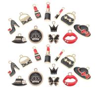 VILLCASE Pendentifs - Charms Mode Talons Hauts en Alliage 36 Pièces Accessoires pour Artisanat et Création Féminine Plusieurs styles pour Bijoux Plusieurs styles