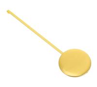 VILLCASE Pendule Balancier en Métal Doré 220Mm Mouvement Quartz, Accessoire pour Horloge Murale, Adapté la Réparation et Création d'Horloges Domestiques et Hôtelières