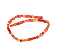 VILLCASE Perles Carrées Agate pour Création Bijoux DIY Perles Tube Gemme Stables et Brillantes Bracelets Colliers Artisanaux