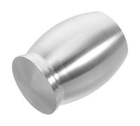 VILLCASE Petite Urne Compacte et Portable pour Cendres Humaines et Animaux en Alliage D'aluminium Argenté Design Minimaliste pour Cérémonies et Souvenirs