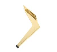 VILLCASE Pied de Meuble Métal pour Table Basse et Meuble TV de Remplacement Robustes pour Banc Support Décoratif Moderne Métal Titanium