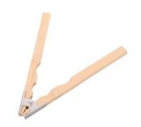 VILLCASE Pince à Bague à Ressort en Bois Beige pour Polissage Précis de Bijoux, Outil de Serrage Ergonomique pour Fabrication et Réparation de Bijouterie en Atelier