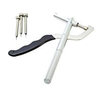 VILLCASE Pince pour Retirer Le Bracelet de Montre en Métal Robuste Outil de Réglage de Maillons Précis Aiguilles Pince à Goupilles pour Démontage de Bracelets Usage Professionnel et