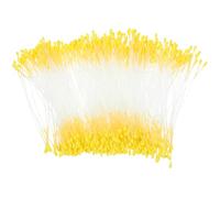 VILLCASE Pistils De Fleurs en Vrac 1Mm Mat pour Artisanat Floral DIY Étamines Artificielles pour Décoration Maison Mariage Et Bricolage 4 Paquets