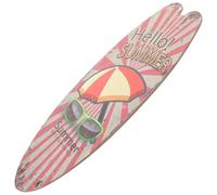VILLCASE Planche De Surf Bois Décoration Murale Dété Signe De Bienvenue Dété Art Mural Bord De Mer Plage Accessoires Surface Lisse Sans Bavure Pour Door