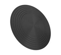 VILLCASE Plaque Diffuseur de Chaleur Aluminium Amovible pour Cuisinière à Gaz Protection Anti-noirceur Compatible Cuisson à Induction et Gaz Polyvalente Noire